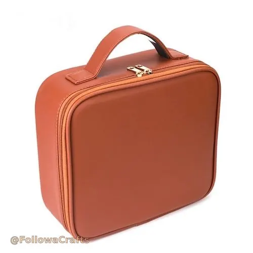 Cosmetic Train Case Pu 4