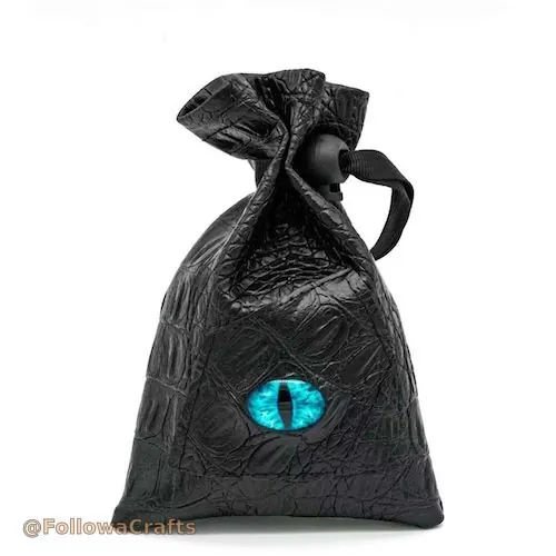 Dice Pouch Suede