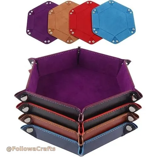 Dice Tray Pu Folding 1