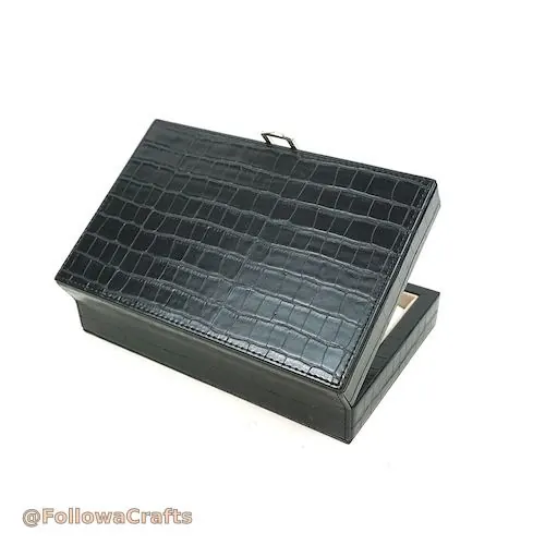 Luxury Domino Set in PU Leather Presentation Box