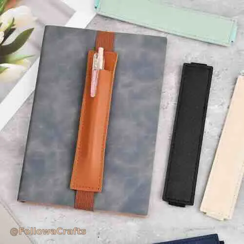 Elastic Band Pen Holder