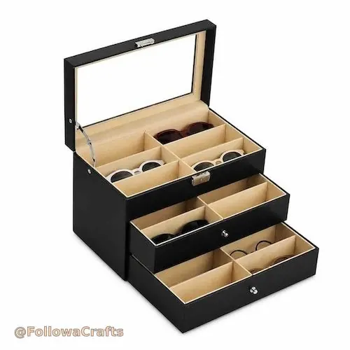 Eyewear Box 6 Slot Drawer 1