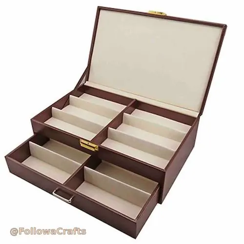 Eyewear Box 6 Slot Drawer 2