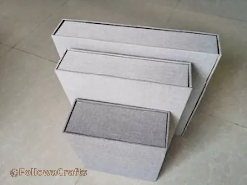 Fabric Ring Binder Box2
