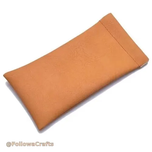 Minimalist Vegan Leather Glasses Slip Pouch Wholesale