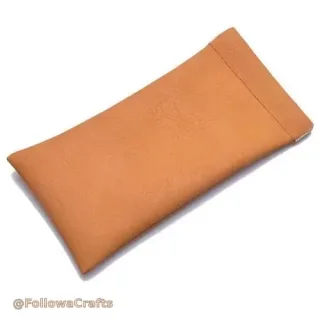 Minimalist Vegan Leather Glasses Slip Pouch Wholesale