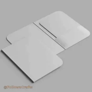 Paper hotel key sleeve with custom printed branding