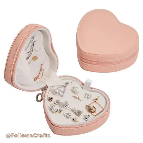 Jewelry Box Heart Pu 2