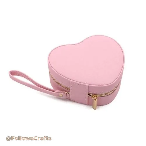 Jewelry Box Heart Pu 4
