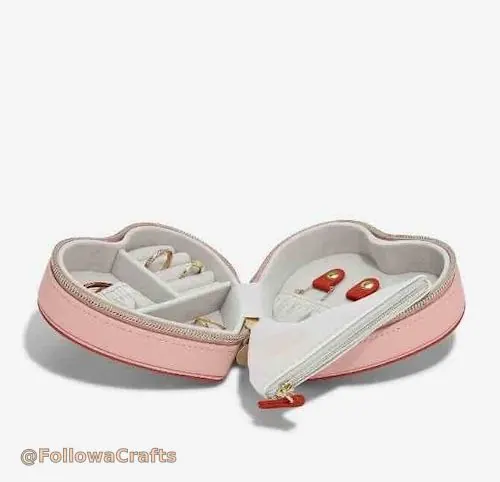 Jewelry Box Heart Pu 9