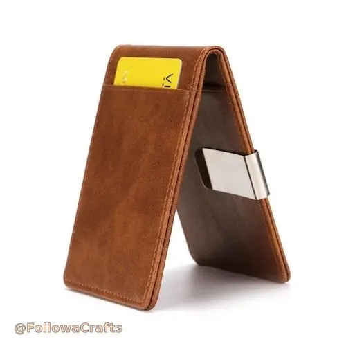 Leather Card Moneyclip 3