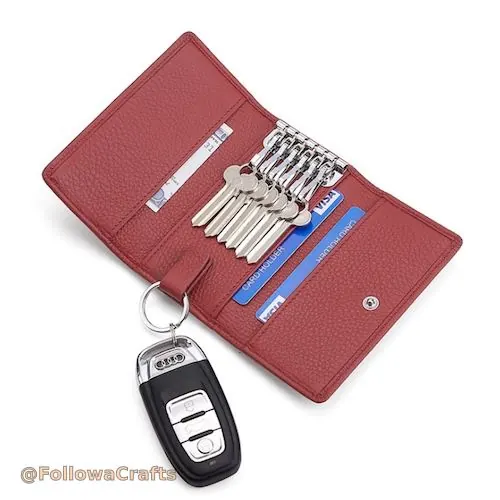 Leather Key Wallet 1