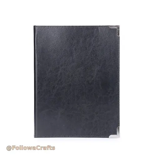 Leather Menu Cover 2