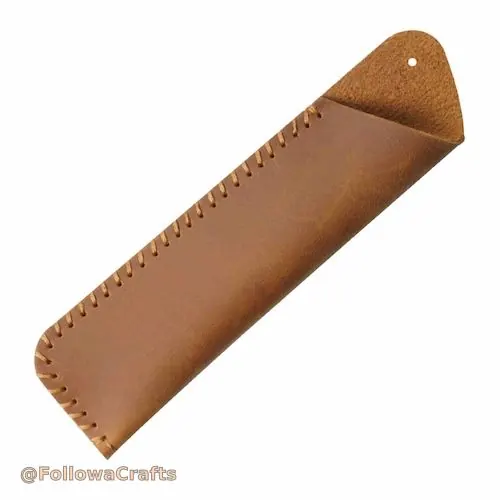 Leather Pen Holder Sleeve