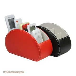 PU leather remote control holder