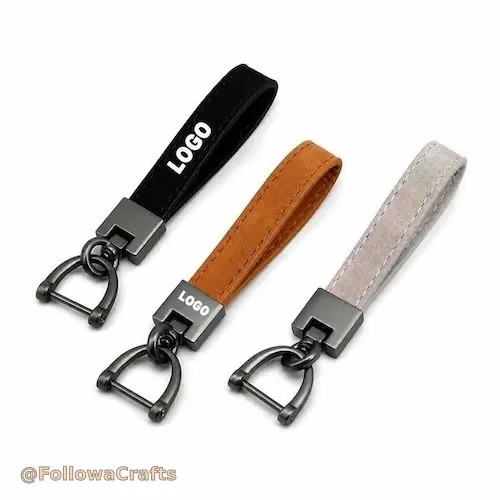 Leatherette Keychain Bulk 3