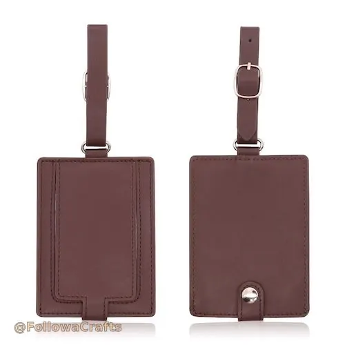 Luggage Tag Privacy Flap 1