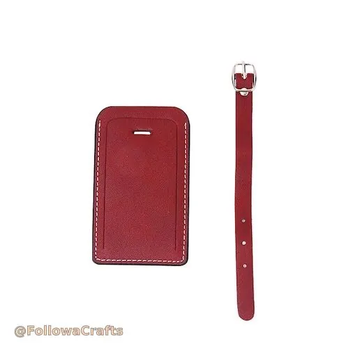 Luggage Tag Privacy Flap 4