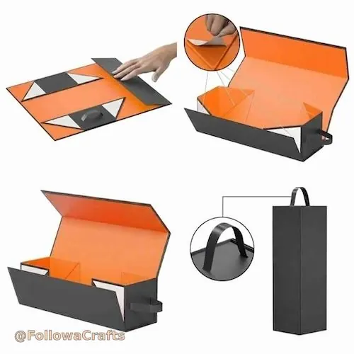Magnetic Gift Box Pu Accent 5