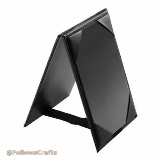 Tabletop PU Leather Menu Tent Holder Wholesale