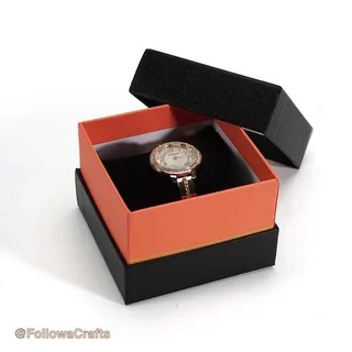 custom rigid paper watch box