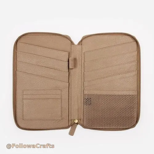 Large PU Leather Family Passport Organizer Wholesale