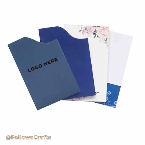 Printed Key Card Sleeve