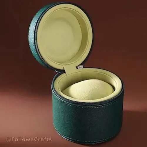 Pu Zipper Single Watch Case 2