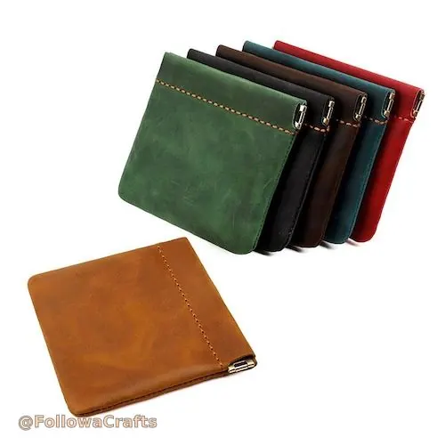 Snap Coin Pouch Leather 1
