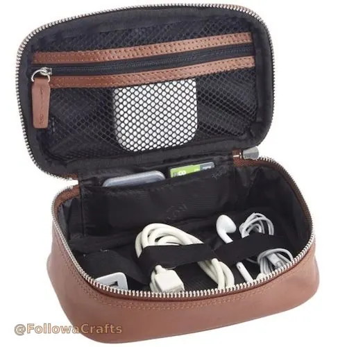 Tech Accessory Pouch Pu 3