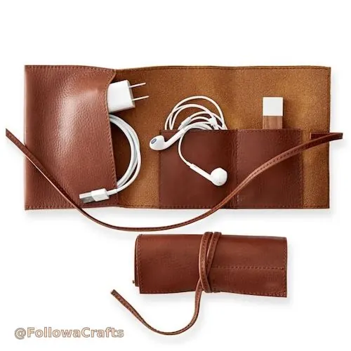 Tech Pouch Leather