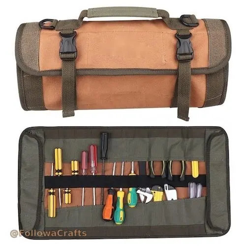 Tool Roll Pouch Canvas 3